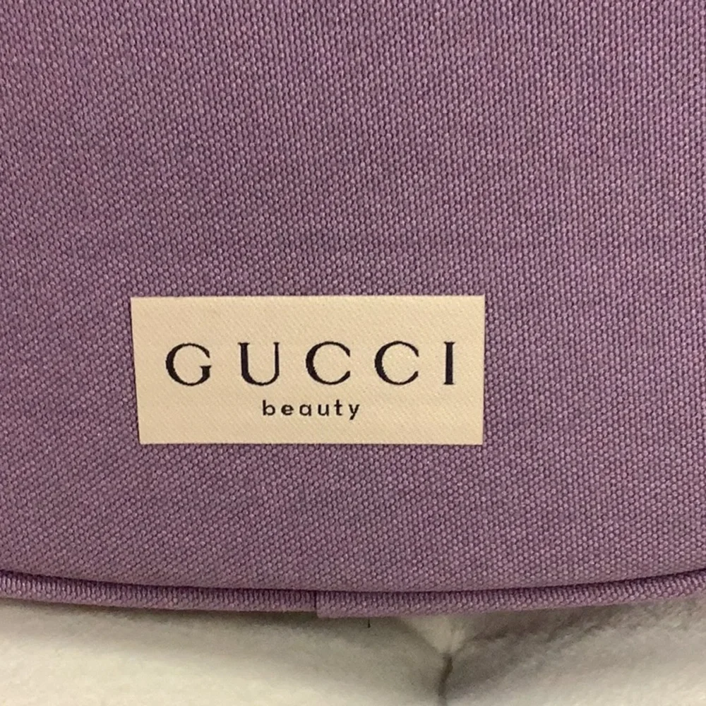 Gucci Purple Cosmetic Pouch